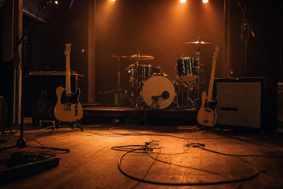 Editorial archive image illustrating American Aquarium and BJ Barham's Ten-Year Education in Running an Independent Country-Rock Band.