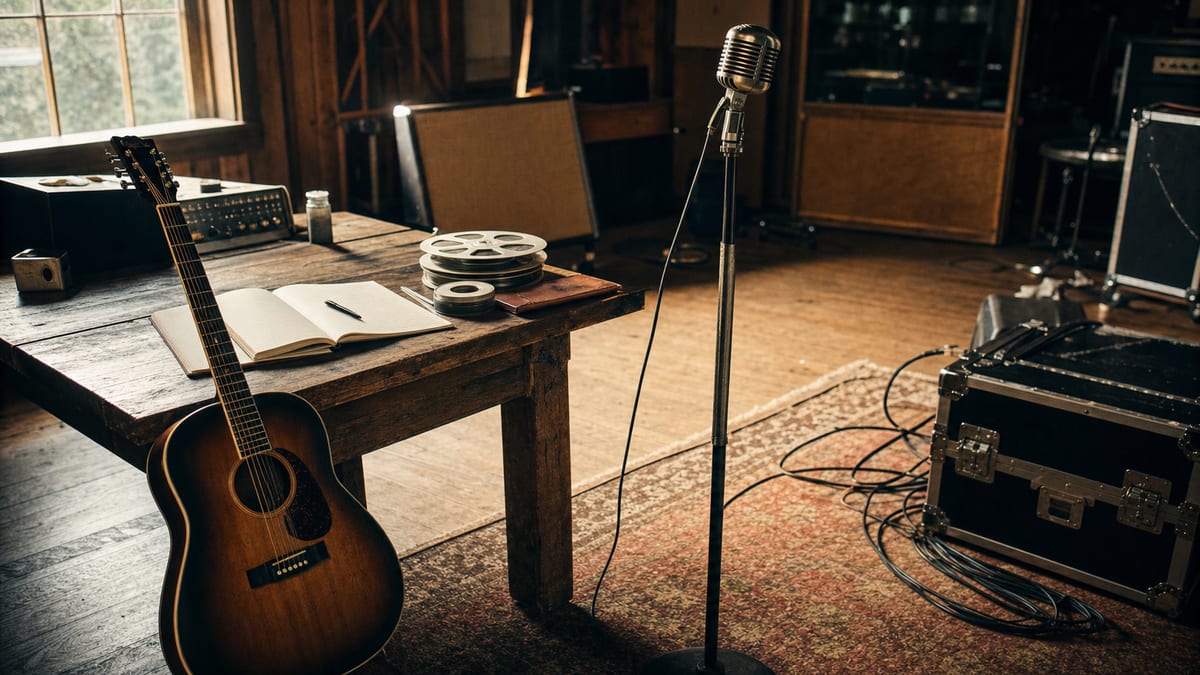 Editorial archive image illustrating Solo vs. Co-Write: The Songwriter's Dilemma in Independent Americana 2010-2013.