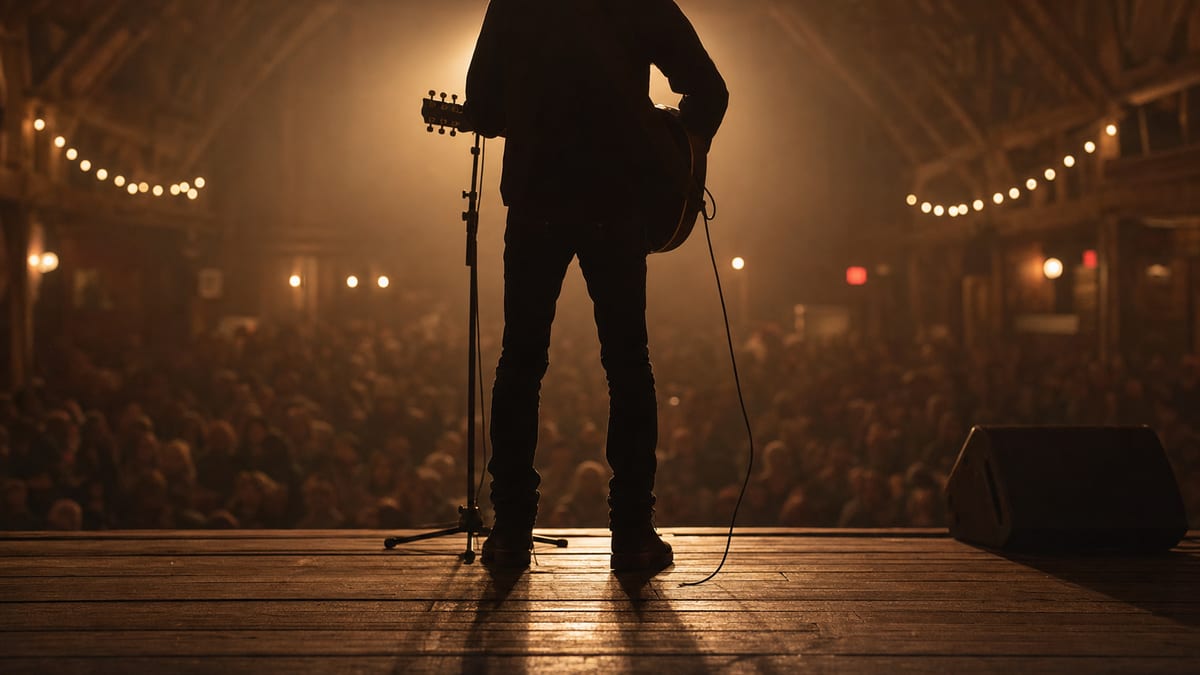 Editorial archive image illustrating Breaking Rust and AI Artists Charting in Country Music 2025.