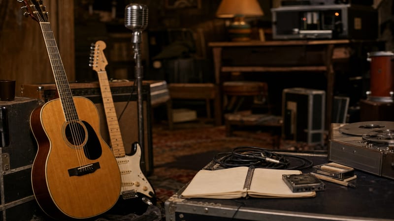 Editorial archive image illustrating Compass Records Nashville and the Acoustic Artist Roster Model.
