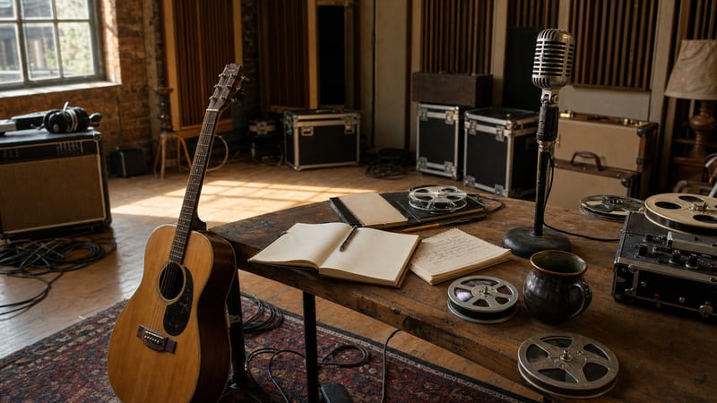 Editorial archive image illustrating David Ramirez's Fables: Texas Singer-Songwriter Craft in 2014.