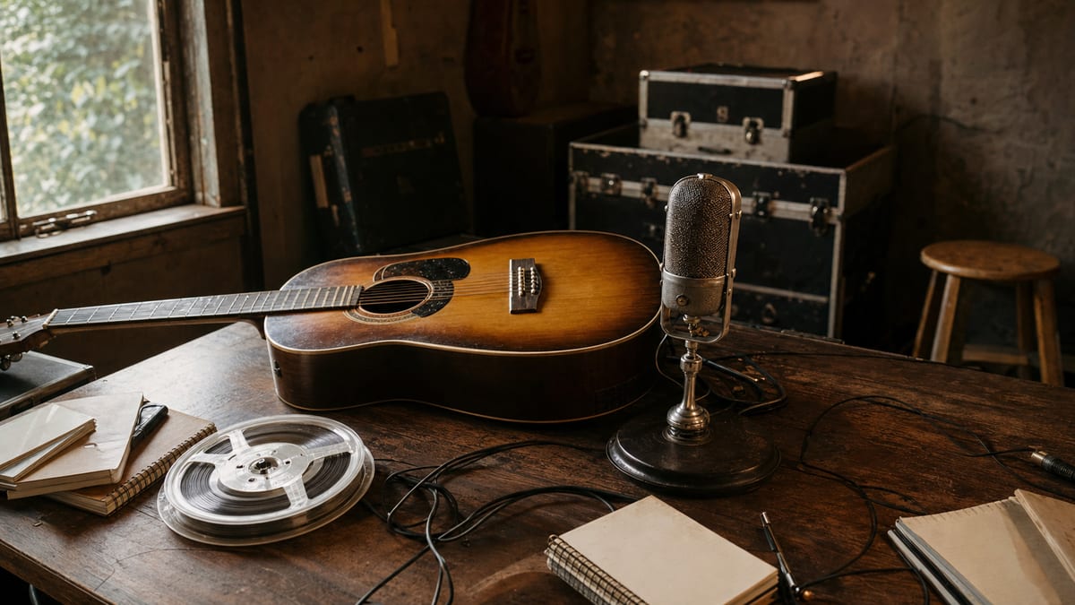 Editorial archive image illustrating David Rawlings Machine and the Strangeness of Pure Country in 2019.