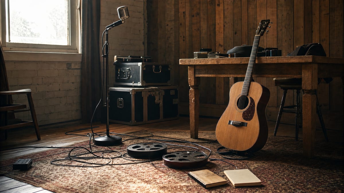 Editorial archive image illustrating Dierks Bentley's The Mountain and the Bluegrass-Country Hybrid.