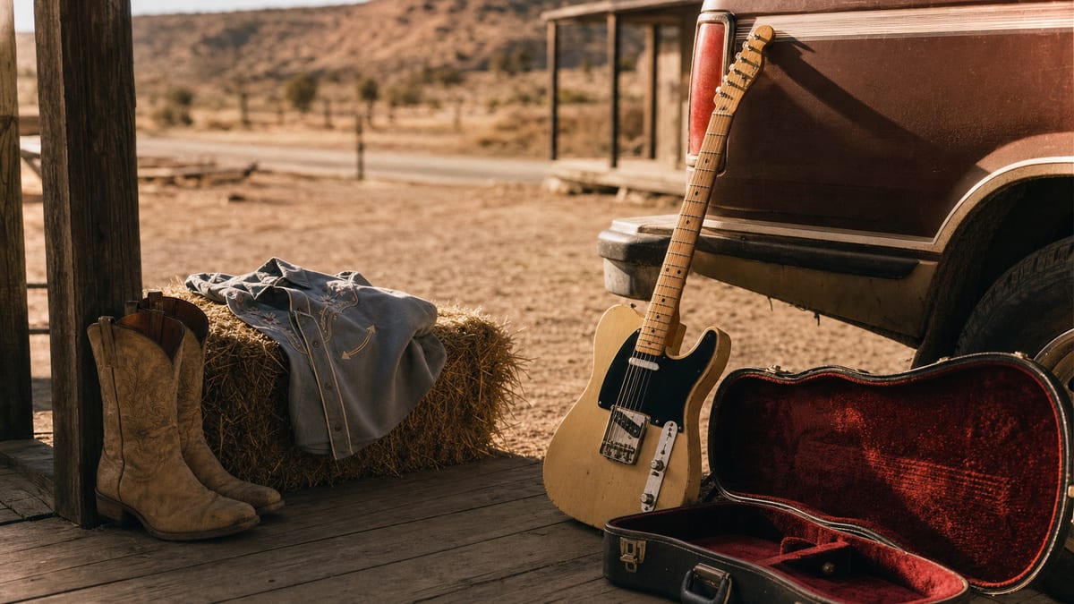 Editorial archive image illustrating Dwight Yoakam and the Bakersfield Sound Revival.