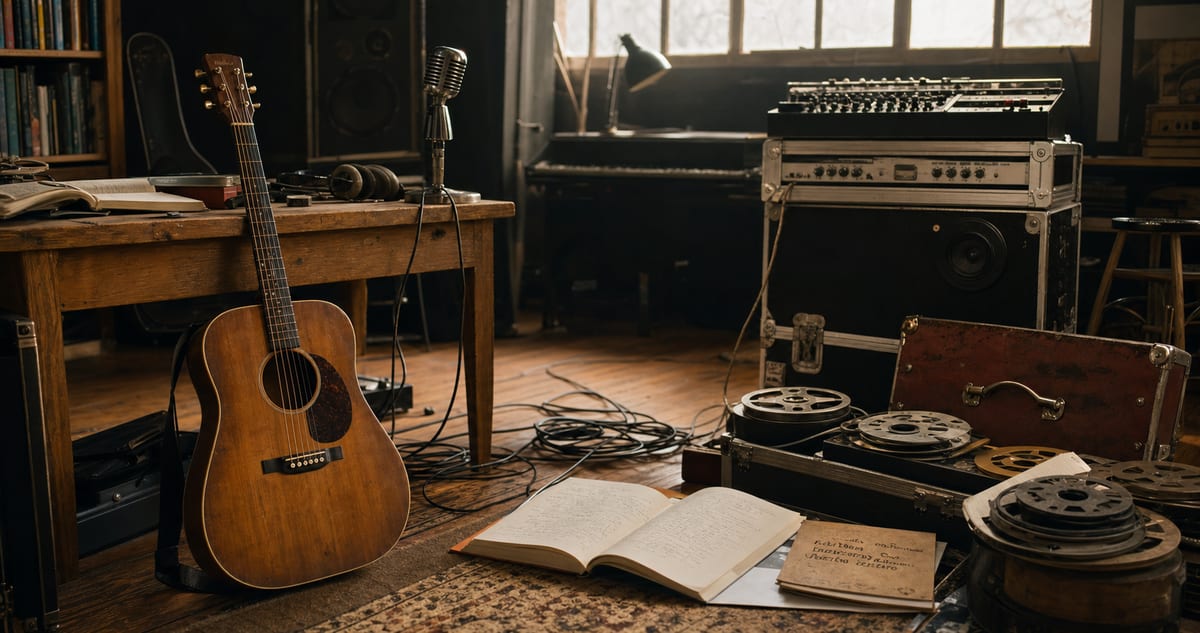 Editorial archive image illustrating The Harrow and the Harvest: Gillian Welch's Eight-Year Return and What It Meant for Americana.