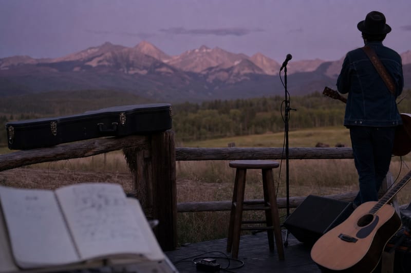 Editorial archive image illustrating Gregory Alan Isakov and the Quiet Colorado Folk Scene That Algorithms Can't Explain.