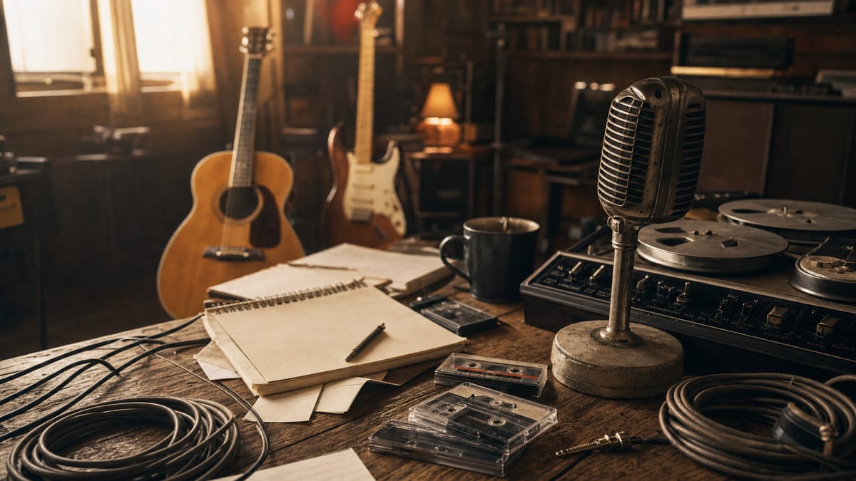Editorial archive image illustrating Guy Clark Old Friends and the Texas Songwriters School.