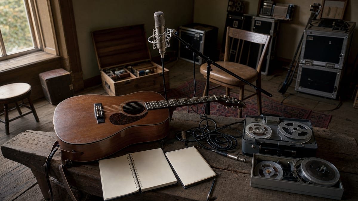 Editorial archive image illustrating The House Concert Economy: How Private Homes Became the Most Important Venues in Independent Folk Music.