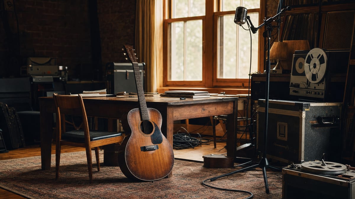 Editorial archive image illustrating Humming House and the Nashville Folk Roots Scene in 2018.