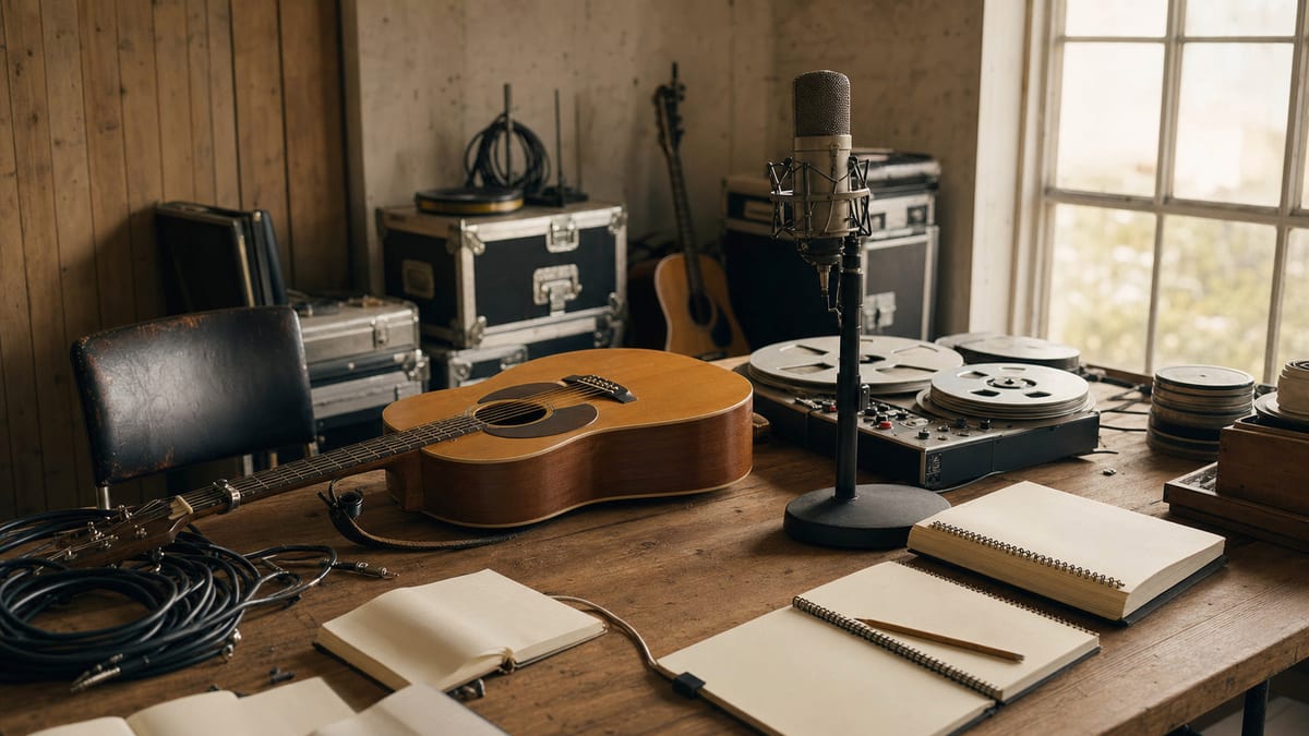 Editorial archive image illustrating The Hype Machine Effect: How Music Aggregation Changed Indie Folk Discovery Between 2008 and 2012.