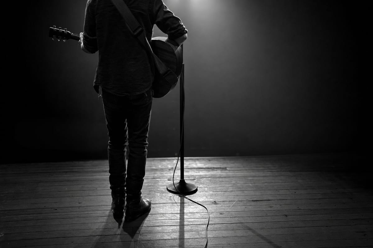 Editorial archive image illustrating Jesse Welles and Artistic Courage at the 2025 Americana Awards.
