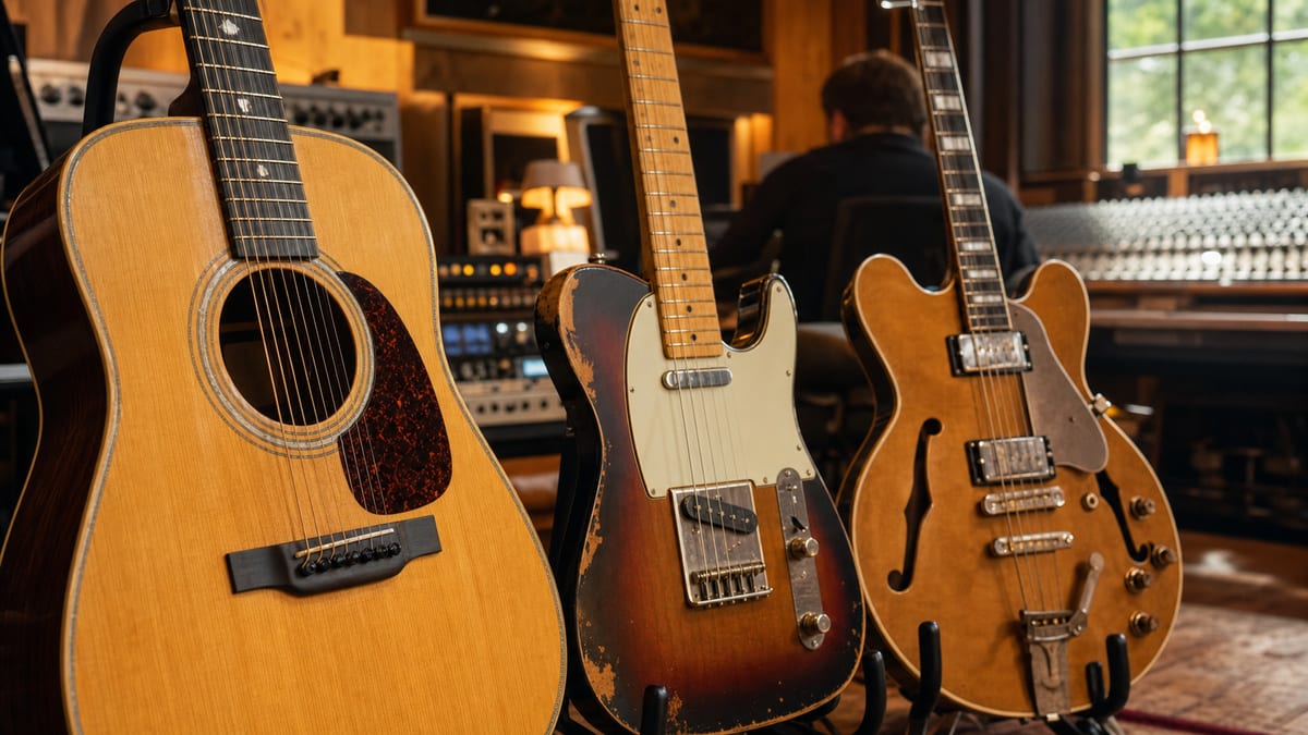 Editorial archive image illustrating The Guitar Layering Techniques That Defined Independent Country and Americana Production, 2016 to 2020.