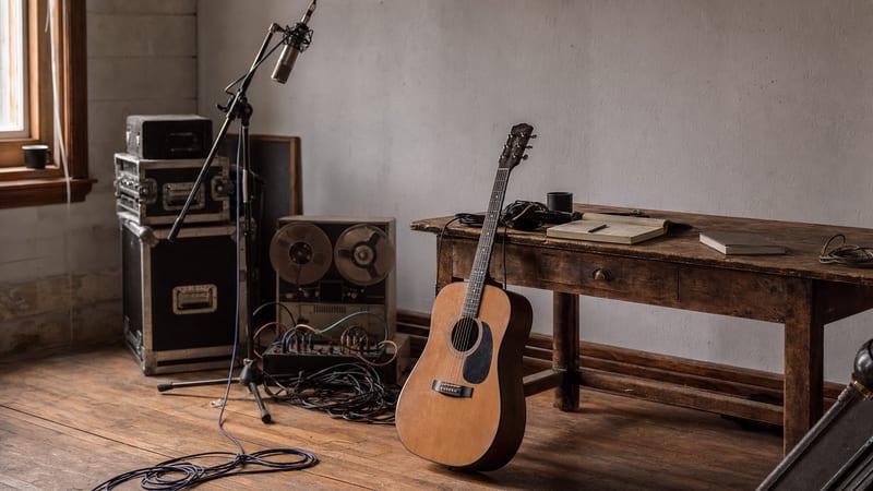 Editorial archive image illustrating Michael Kiwanuka's Debut: British Soul Meets Appalachian Folk at the Genre's Edge.