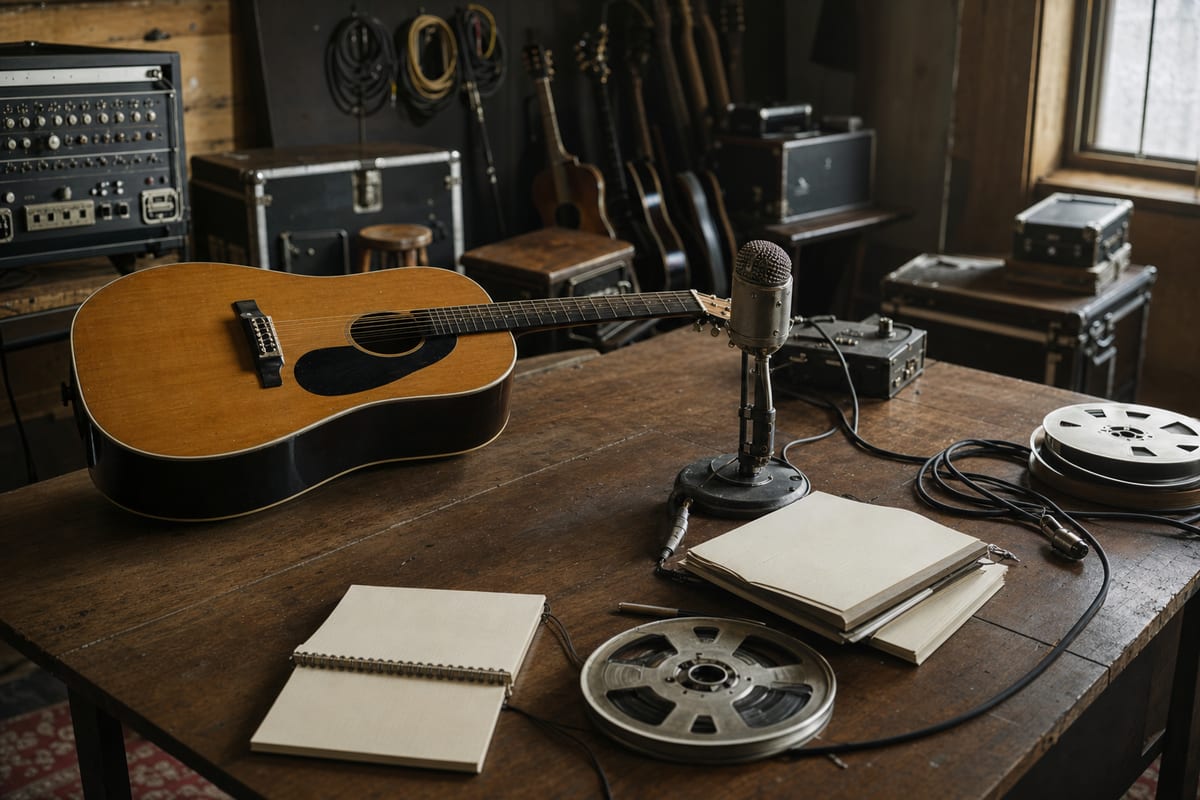 Editorial archive image illustrating Mo Pitney's Behind This Guitar: Independent Traditional Country in 2016.