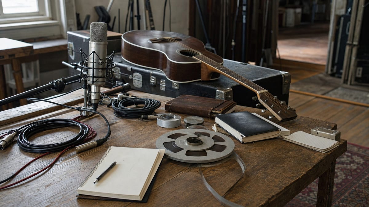 Editorial archive image illustrating Sigh No More and the Folk Revival: What Mumford and Sons' 2009 Debut Meant for Roots Music.