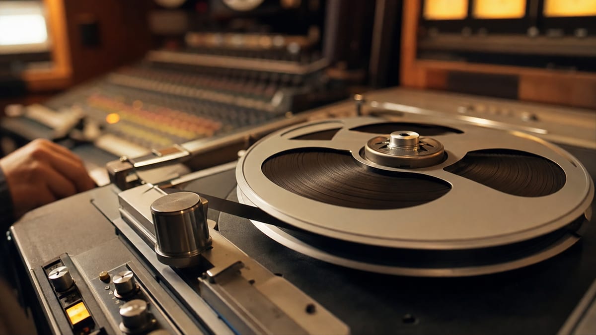 Editorial archive image illustrating Recording Live to Tape: Why Analog Workflow Shaped the Best Independent Country-Rock Records of 2015 to 2019.
