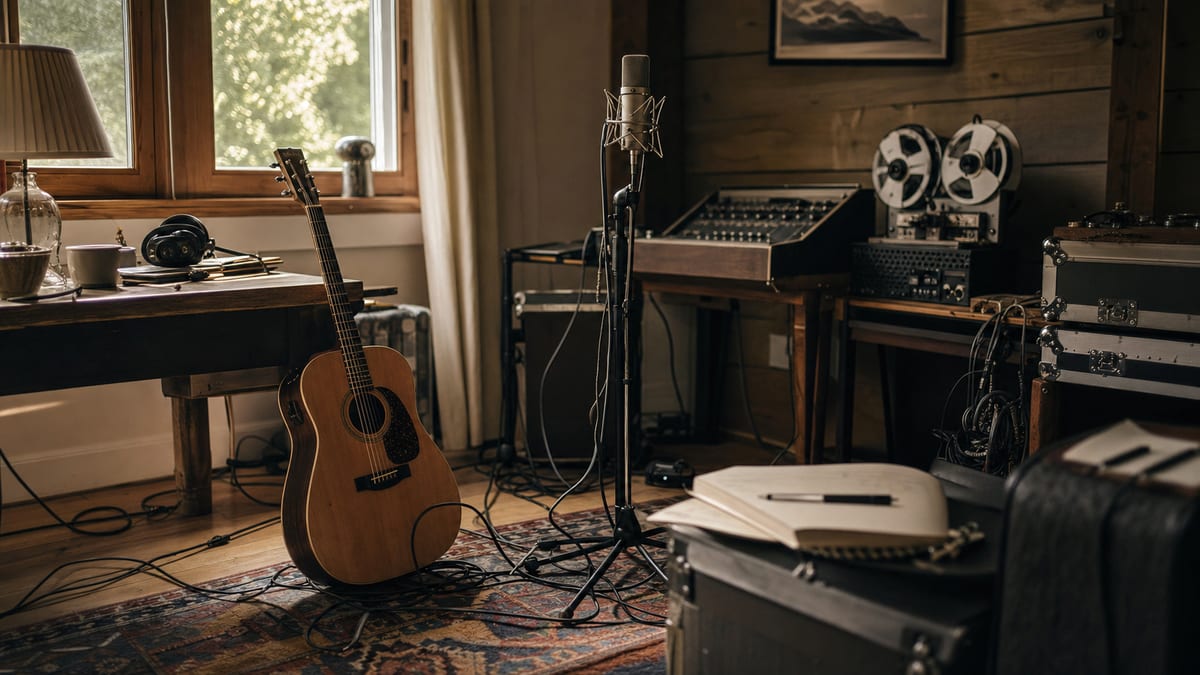 Editorial archive image illustrating Recording Live in the Room: The Folk-Informed Approach to Studio Capture 2010-2013.