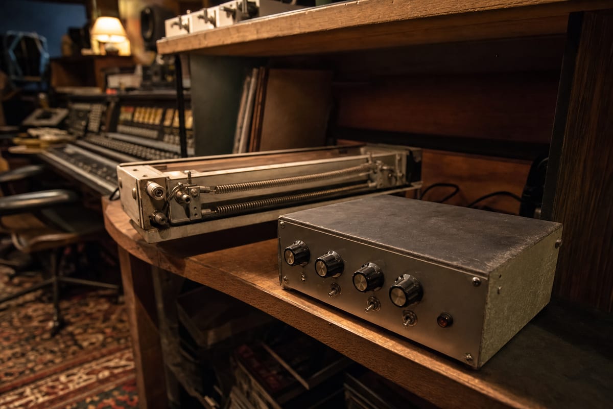 Editorial archive image illustrating Reverb Delay and the Space Between Notes: Time-Based Effects in Roots Recording.