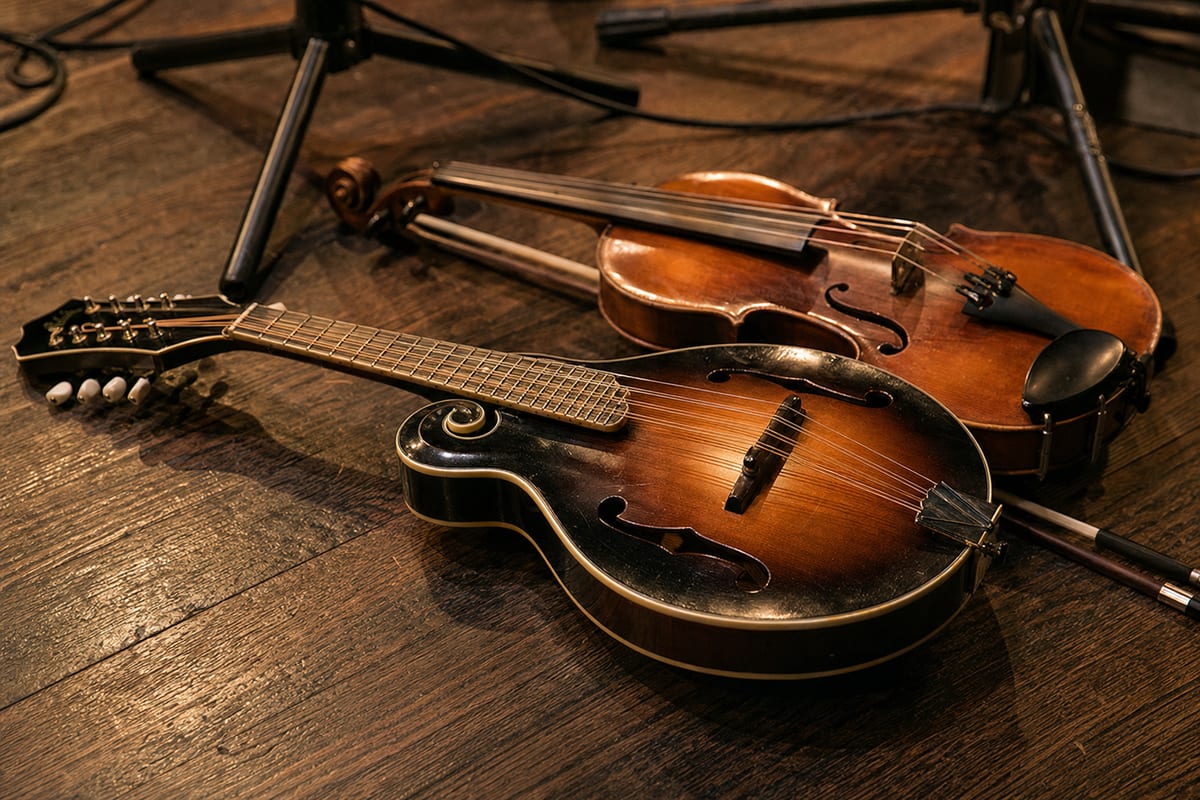 Editorial archive image illustrating Ricky Skaggs and the Divide Between Country and Bluegrass That Never Fully Healed.