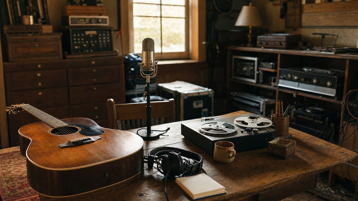 Vocal Booth vs Live Room Tracking for Country and Americana 2002-2006
