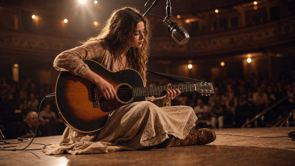 Editorial archive image illustrating Sierra Ferrell: Americana Artist of the Year 2024 and 2025 and How She Got There.