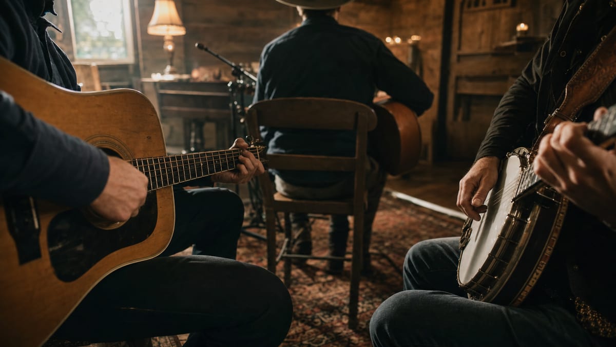 Editorial archive image illustrating Americana and Country Music in Advertising Sync Campaigns Circa 2019.