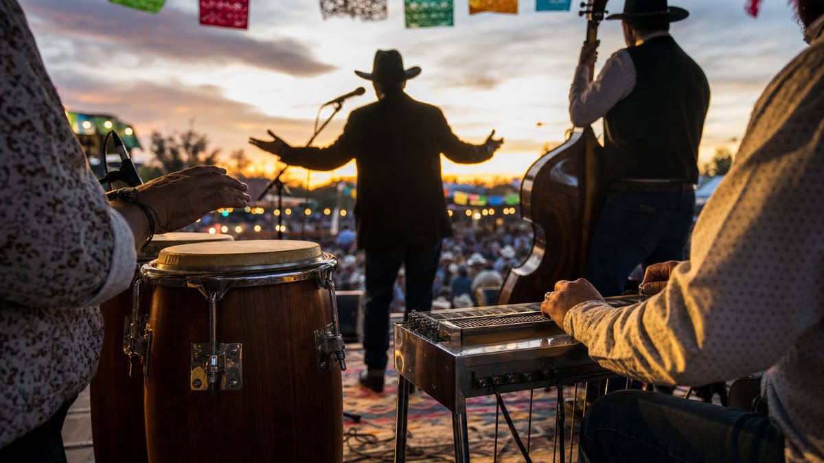 Editorial archive image illustrating The Mavericks and the 30-Year Latin-Country Crossover.