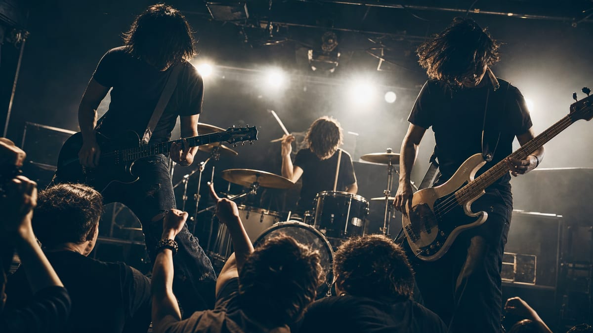 Editorial archive image illustrating Turnstile and the New Guard: How Punk-Adjacent Rock Is Bringing Back Guitar Music.